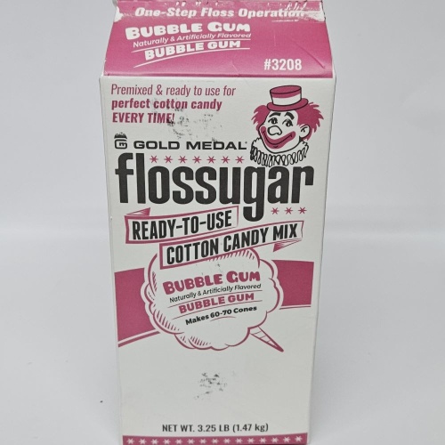 préparation pour barbe à papa saveur gomme balloune  (3.25 lb)